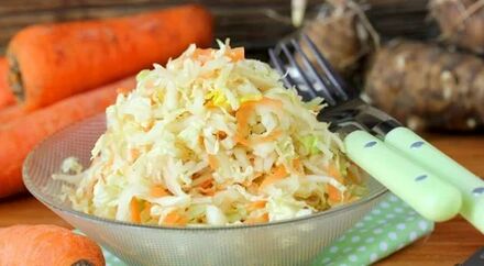 Zalot aus Sauerkraut a Jerusalem Artichoke
