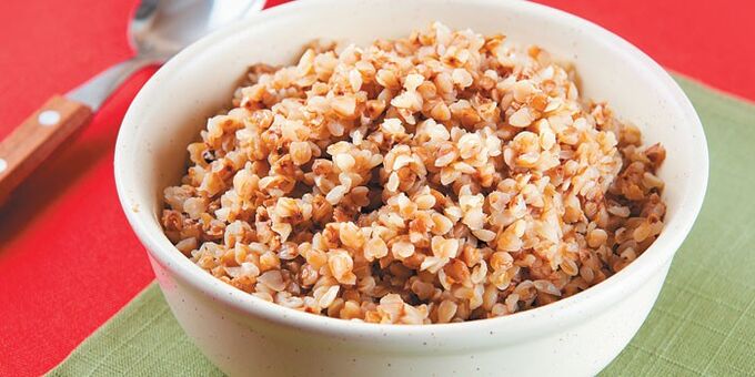 Buckwheat Porridge fir Gewiichtsverloscht