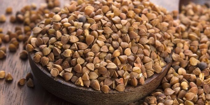 Buckwheat fir Gewiichtsverloscht