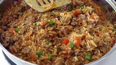 virbereeden Platen fir eng Protein Ernährung